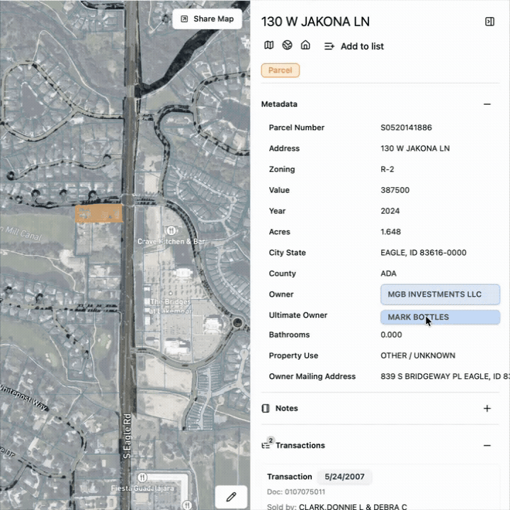 Discover hidden opportunities — two click journey